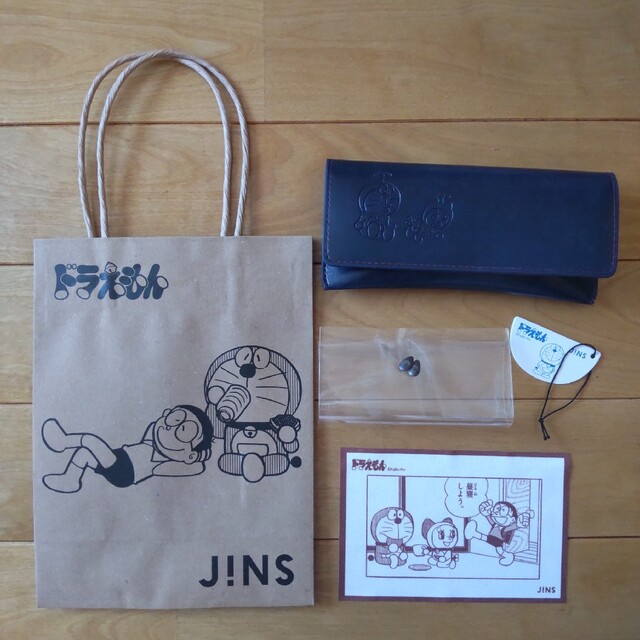 JINS(ジンズ)のJINS　ドラえもんコラボ　メガネケース　のび太鼻あて レディースのファッション小物(サングラス/メガネ)の商品写真