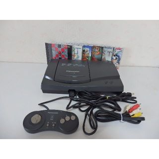 パナソニック(Panasonic)のPanasonic 3DO REAL FD-10(ゲームソフト6本付）(家庭用ゲーム機本体)