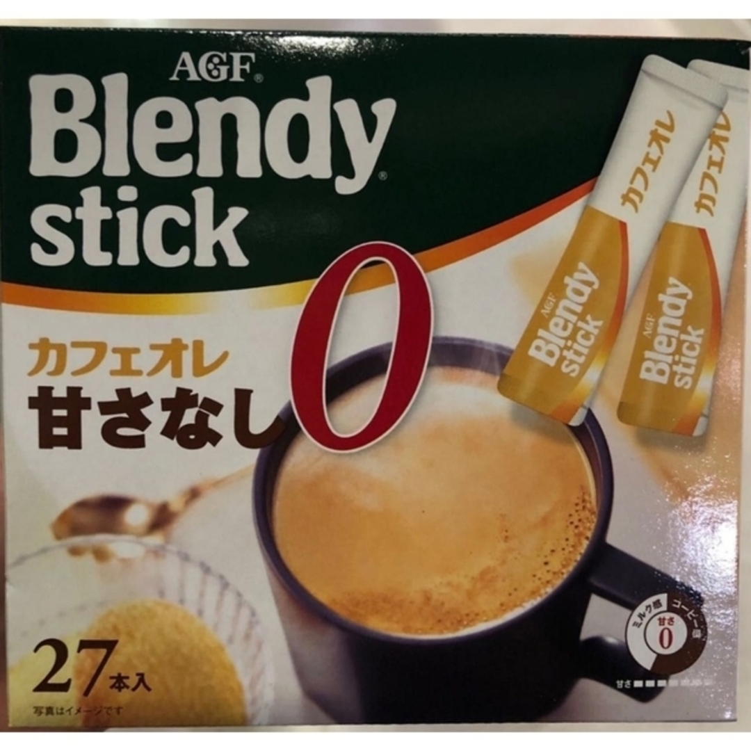 代引き人気 agf ブレンディ スティック とろけるミルクカフェオレ 27個