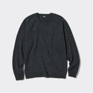 ユニクロ(UNIQLO)のUNIQLO プレミアムラムクルーネックセーター(長袖) XL(ニット/セーター)