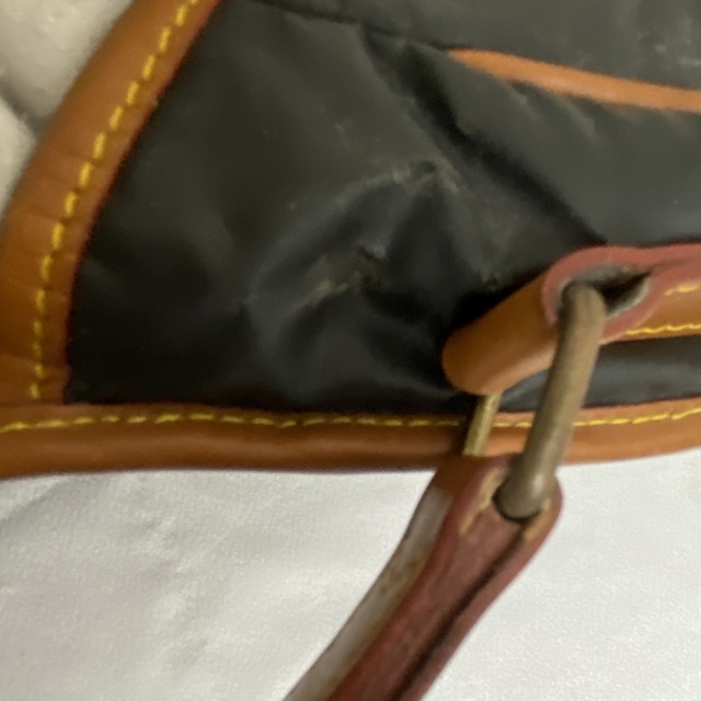 HUNTING WORLD(ハンティングワールド)のハンティングワールド 　ショルダー　　バチュークロス　ブラック　NO.38 レディースのバッグ(ショルダーバッグ)の商品写真