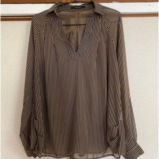 ページボーイ(PAGEBOY)のストライプシャツ、ブラウス(シャツ/ブラウス(長袖/七分))