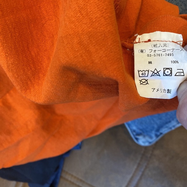 CAMBER(キャンバー)のキャンバー、オレンジTシャツ メンズのトップス(Tシャツ/カットソー(半袖/袖なし))の商品写真