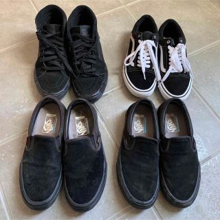 ヴァンズ(VANS)の4足セット　vansスニーカー(スニーカー)