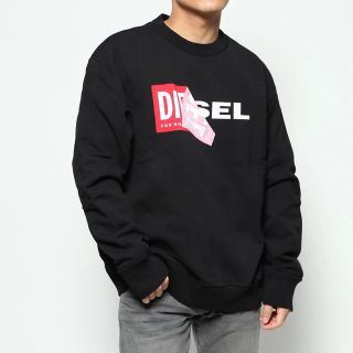 ディーゼル(DIESEL)のDIESEL スウェット XS S-SAMY FELPA 00S8WC ブラック(スウェット)