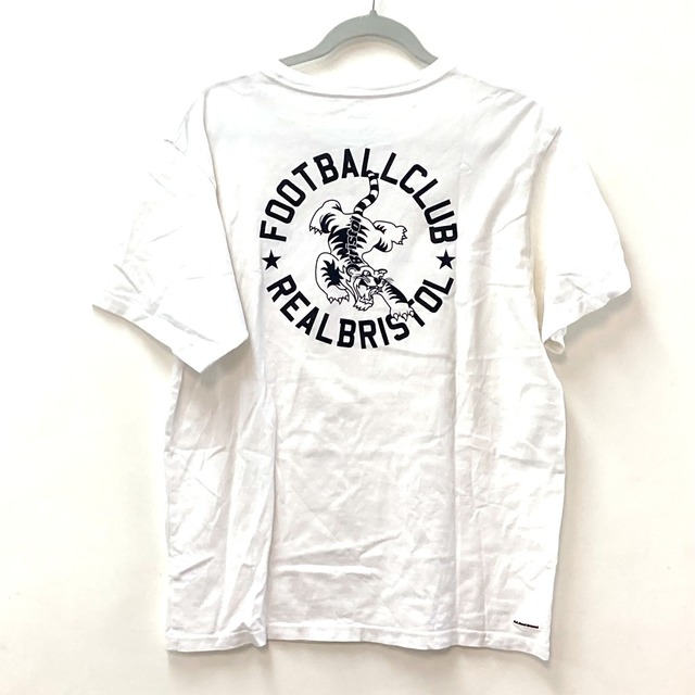 約495cm身幅エフシーアールビー F.C.R.B. タイガーグラフィック 半袖Ｔシャツ コットン ホワイト