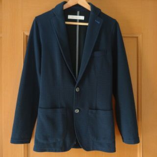 メンズメルローズ(MEN'S MELROSE)のMEN'S MELROSE　ジャケット　春夏　ネイビー(テーラードジャケット)