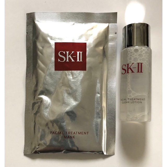 SK-II(エスケーツー)のSK-II フェイシャルトリートメントマスクとクリアローション　サンプル コスメ/美容のキット/セット(サンプル/トライアルキット)の商品写真