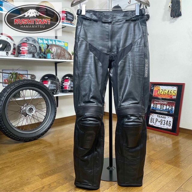 限定生産モデル☆クシタニ K-1059 ファクトプロパンツ ブラック/L牛革裏地