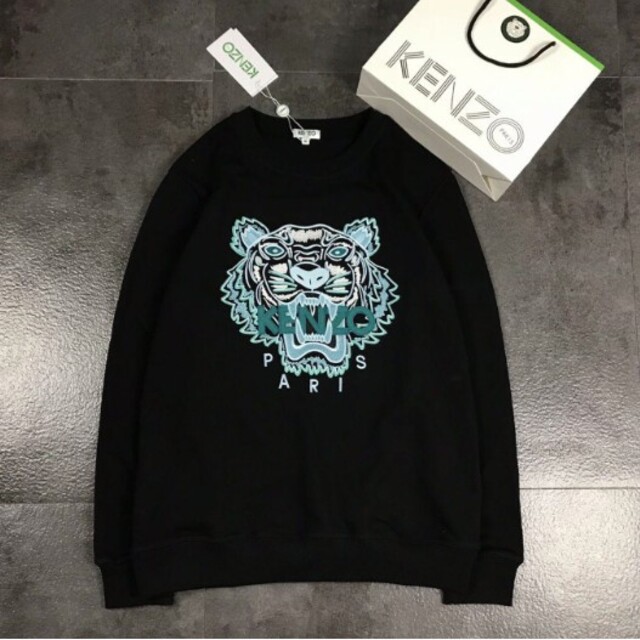 KENZO スウェット　黒　Sサイズ　新品タグ付