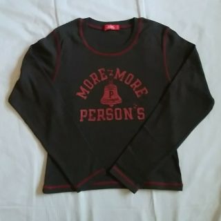 パーソンズ(PERSON'S)のウゴウゴルーガ様専用【PERSON'S】長袖Tシャツ(M)(Tシャツ(長袖/七分))