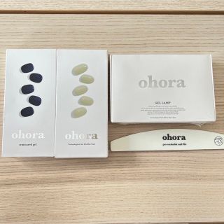 オホーラ(ohora)の【新品・未開封】ohora ジェルネイル＊ネイル＆ライト(カラージェル)