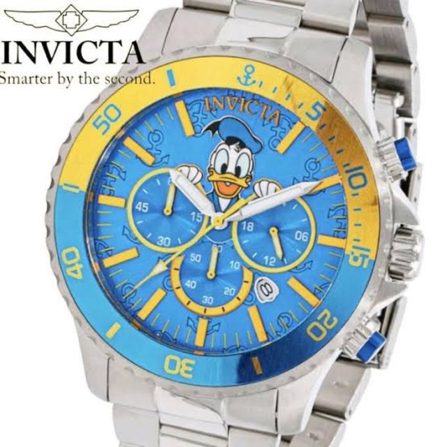 新品 INVICTA インビクタ ディズニー ドナルドダック 腕時計