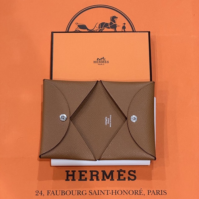 お買い得！】 HERMES 新品 - Hermes エルメス ゴールド コインケース