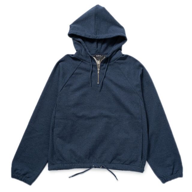 A.P.C - A.P.C - ETHAN HOODIE ネイビーの