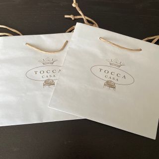 トッカ(TOCCA)のTOCCA CASA 紙袋2枚セット(ショップ袋)