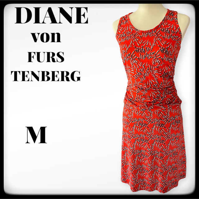 DIANE von FURSTENBERG(ダイアンフォンファステンバーグ)のダイアンフォンファステンバーグ☆セットアップ ノースリーブ  総柄 シルク レディースのワンピース(その他)の商品写真