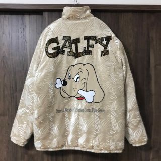 入手困難レア品】GALFY ガルフィー ビックロゴ ボアジャケット