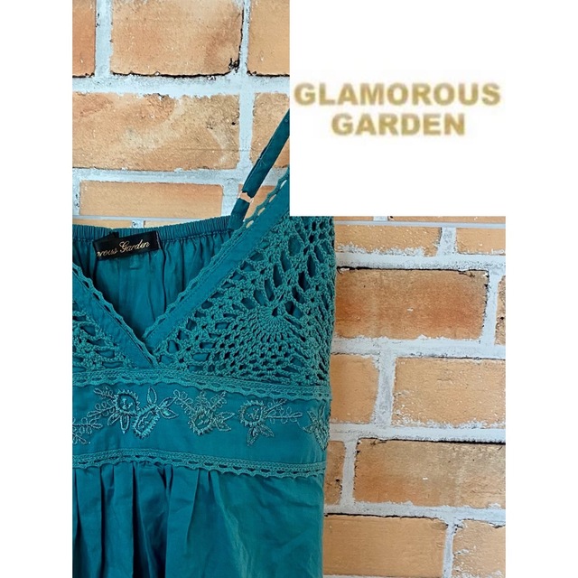 GLAMOROUS GARDEN(グラマラスガーデン)の【お洒落】GRAMOROUSGARDEN グラマラスガーデン☆アジアンキャミ！ レディースのトップス(キャミソール)の商品写真