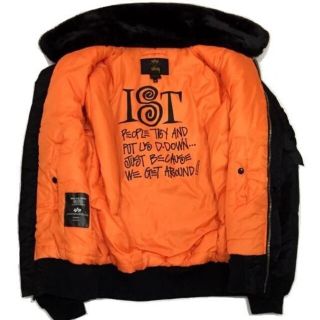 美品 Mサイズ Stussy ALPHA B-15 WORLD WIDE JKT