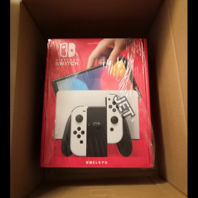店舗印なし【新品未開封】Nintendo Switch 本体 有機EL ホワイト