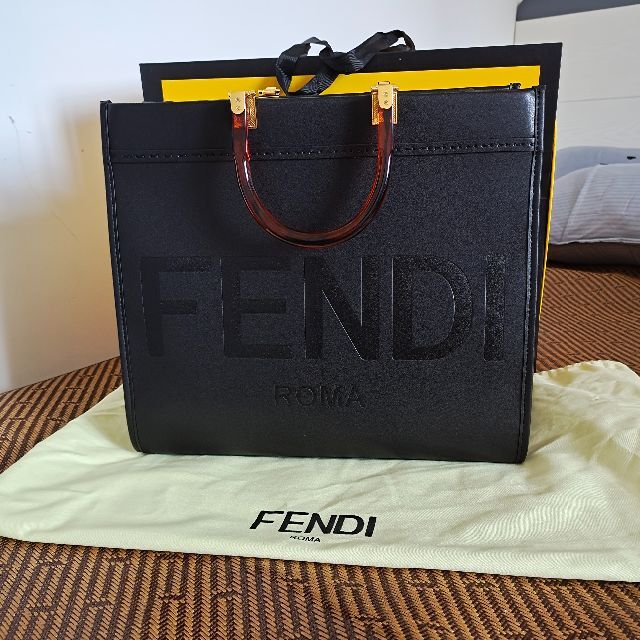 【保証書付】 フェンディ - FENDI サンシャイン バッグ トート ミディアム トートバッグ