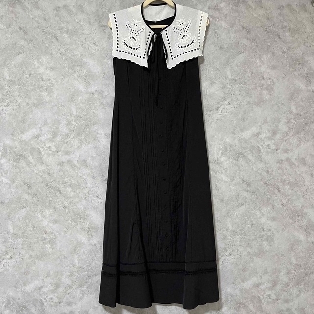 Her lip to - Removable Collar Long Dress herliptoの通販 by