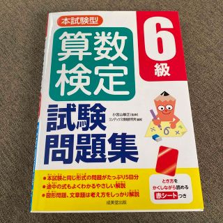 本試験型算数検定６級試験問題集(資格/検定)