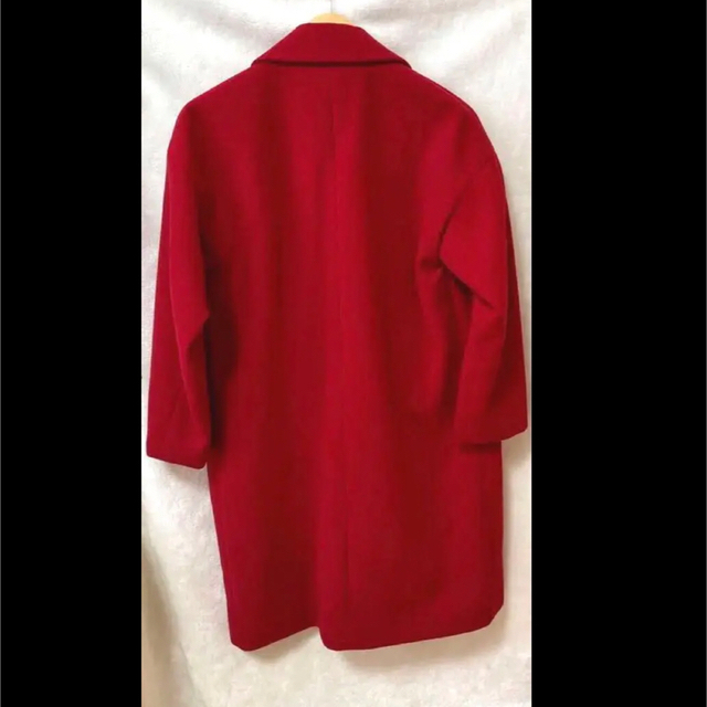 AMERICAN HOLIC(アメリカンホリック)のミドルコート　AMERICANHOLICコート　赤コート　キャバ嬢　美品 レディースのジャケット/アウター(その他)の商品写真
