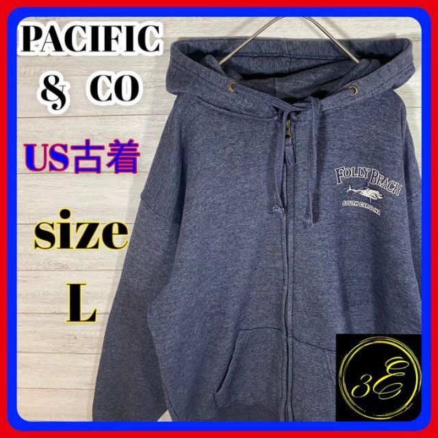 PACIFIC&CO. フルジップパーカー US フォーリービーチ