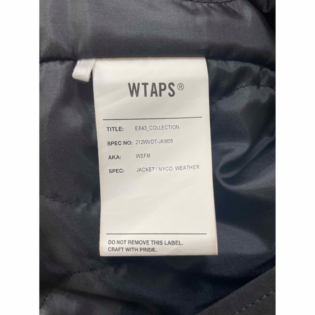 W)taps(ダブルタップス)のwtaps  ジャケット メンズのジャケット/アウター(ミリタリージャケット)の商品写真