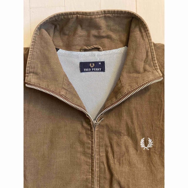 FRED PERRY(フレッドペリー)のフレッドペリー　ジップアップブルゾン　ビンテージ メンズのジャケット/アウター(ブルゾン)の商品写真