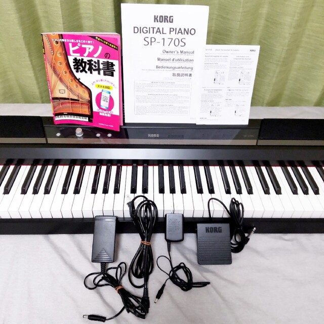 KORG(コルグ)の【たっとば様 専用】2018年製 KORG 電子ピアノ SP-170S 88鍵盤 楽器の鍵盤楽器(電子ピアノ)の商品写真