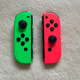 ニンテンドースイッチ(Nintendo Switch)のニンテンドーswitch ジョイコン　ジャンク品(家庭用ゲーム機本体)