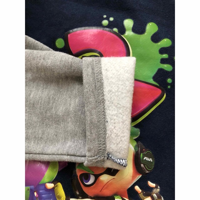 BANDAI(バンダイ)の【スプラトゥーン2】裏起毛⭐︎長袖トップス  キッズ/ベビー/マタニティのキッズ服男の子用(90cm~)(Tシャツ/カットソー)の商品写真