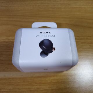 ソニー(SONY)のSONY フルワイヤレスイヤホン WF-1000XM4 ブラック(ヘッドフォン/イヤフォン)