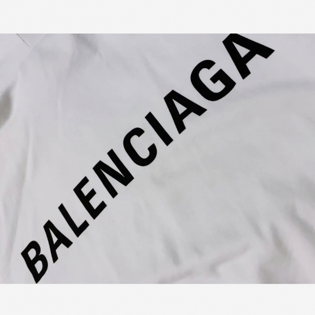 BALENCIAGA バレンシアガ ロゴパーカー ホワイト 白 Sサイズ 値下げ