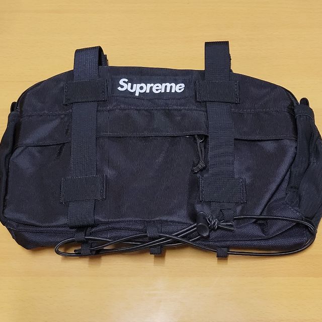 【未使用】19FW Supreme Waist Bag 黒