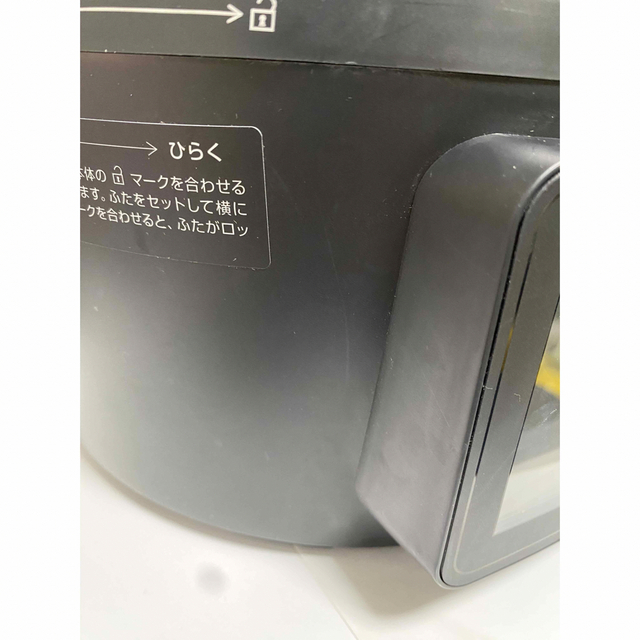 アイリスオーヤマ(アイリスオーヤマ)の電気圧力鍋　D KPC-MA4 黒　ブラック　3〜4人　炊飯器　アイリスオーヤマ スマホ/家電/カメラの調理家電(調理機器)の商品写真