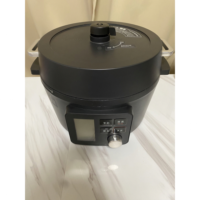 スマホ/家電/カメラ電気圧力鍋　D KPC-MA4 黒　ブラック　3〜4人　炊飯器　アイリスオーヤマ