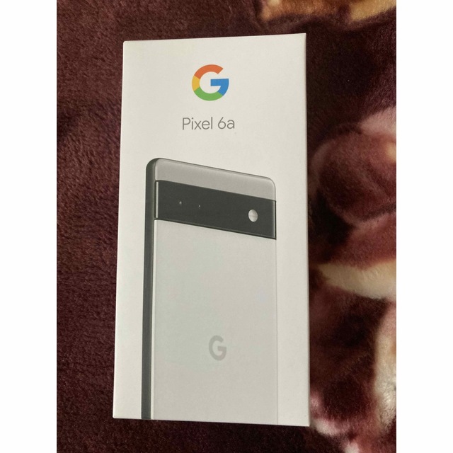 Google Pixel(グーグルピクセル)のgoogle pixel 6a 128Gb 白　グーグルピクセル スマホ/家電/カメラのスマートフォン/携帯電話(スマートフォン本体)の商品写真