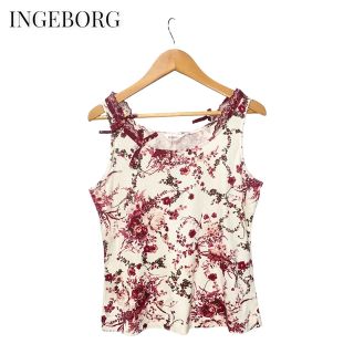 インゲボルグ(INGEBORG)の【INGEBORG】花柄タンクトップ  インゲボルグ(タンクトップ)