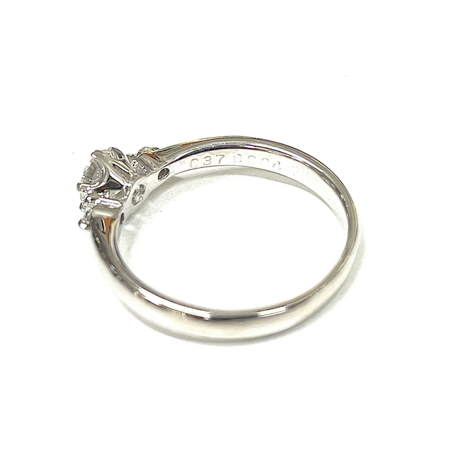 PT900 Diamond Jewelry Ring colorless ④