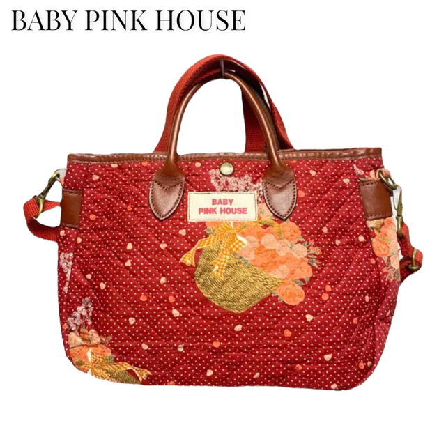 PINK HOUSE(ピンクハウス)の【BABY PINK HOUSE】ショルダートートバッグ  ピンクハウス レディースのバッグ(トートバッグ)の商品写真