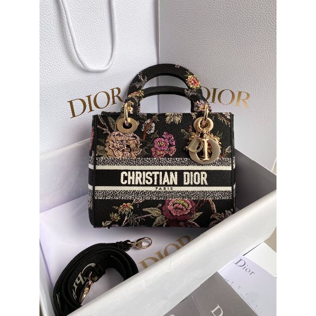 通販激安】 Christian Dior レディディオール レディD-liteミディアム