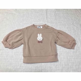 ミッフィー(miffy)の新品未使用♡ miffyトレーナー 90cm(Tシャツ/カットソー)