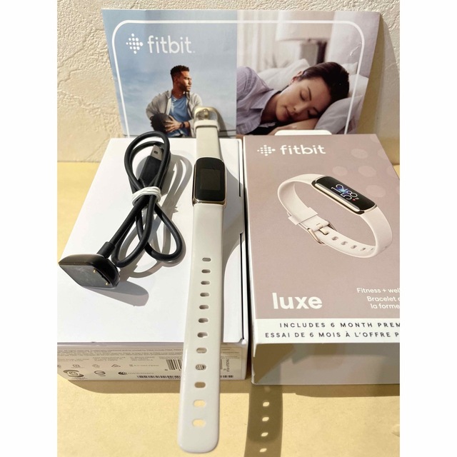 Fitbit★Luxe★ブラック★中古品★付属品有