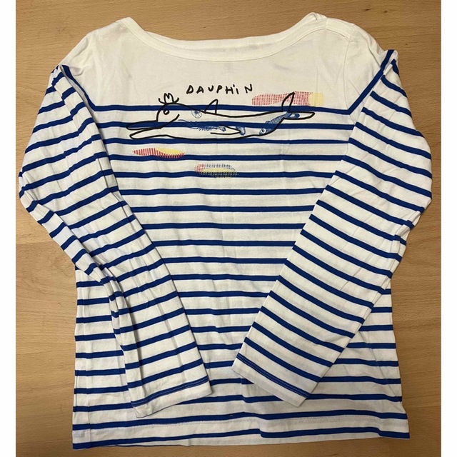 PETIT BATEAU(プチバトー)のプチバトー ボーダーカットソー (XS) レディースのトップス(カットソー(長袖/七分))の商品写真