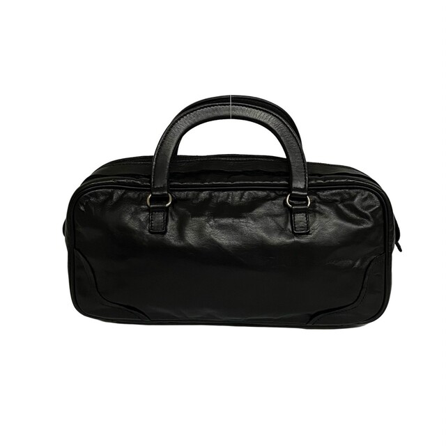 美品 希少品 ギャランティカード 保存袋付 PRADA プラダ ロゴ レザー