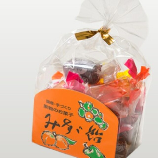 果物のお菓子 高級【みすず飴セロファン包装型】角袋入